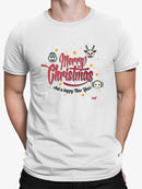 Snowflake Fun Seasonal Christmas Graphic Men's T-shirt