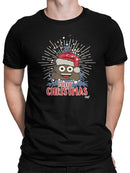 Santa Hat Funny Christmas Graphic Men's T-shirt