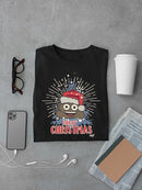 Santa Hat Funny Christmas Graphic Men's T-shirt