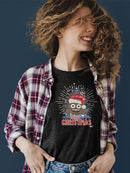 Santa Hat Funny Christmas Graphic  Women's T-shirt
