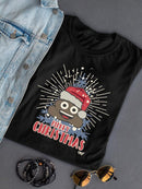 Santa Hat Funny Christmas Graphic  Women's T-shirt