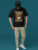 Tiki-Summer Hawaiian Tropical Vibes Men's T-shirt