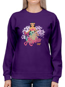 Aloha Mermaid - Tropical Island Vibes Graphic Women's Sweatshirt