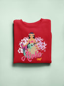 Aloha Mermaid - Tropical Island Vibes Graphic Women's Sweatshirt