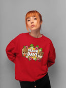 Beach Day - Hawaiian Island Fun Graphic Women's Sweatshirt