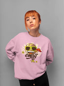 Sunny Tropical Icon Fun Graphic Women's Sweatshirt