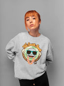 Tiki-South Tribal Beachwear Trendy Graphic Women's Sweatshirt
