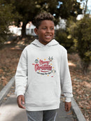 Snowflake Fun Seasonal Christmas Graphic  Youth's Hoodie