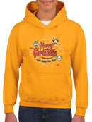 Snowflake Fun Seasonal Christmas Graphic  Youth's Hoodie