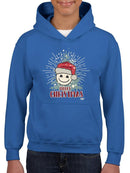 Cheerful Merry Christmas Graphic Youth's Hoodie