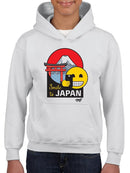 Smile To Japan - Travel Enthusiast Souvenir Graphic Youth's Hoodie