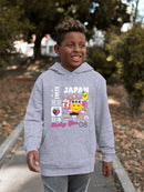 Tokyo Japan Vibrant Icons Cultural Fusion Graphic  Youth's Hoodie
