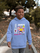 Tokyo Japan Vibrant Icons Cultural Fusion Graphic  Youth's Hoodie