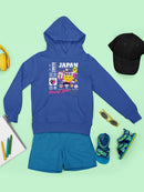 Tokyo Japan Vibrant Icons Cultural Fusion Graphic  Youth's Hoodie