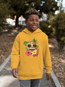 Tropical Summer Hawaiian Fun Icon Youth's Hoodie