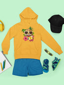 Tropical Summer Hawaiian Fun Icon Youth's Hoodie