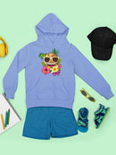 Tropical Summer Hawaiian Fun Icon Youth's Hoodie