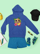 Tropical Summer Hawaiian Fun Icon Youth's Hoodie