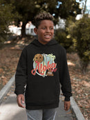 Aloha Tropical Coconut Icon Trendy Graphic  Youth's Hoodie