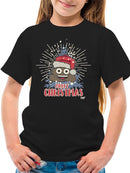 Santa Hat Funny Christmas Graphic T-shirt