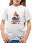 Santa Hat Funny Christmas Graphic T-shirt