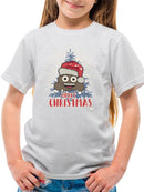 Santa Hat Funny Christmas Graphic T-shirt