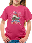 Santa Hat Funny Christmas Graphic T-shirt