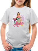 Aloha Mermaid - Tropical Island Vibes Graphic T-shirt