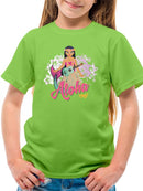 Aloha Mermaid - Tropical Island Vibes Graphic T-shirt