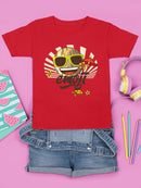 Sunny Tropical Icon Fun Graphic T-shirt