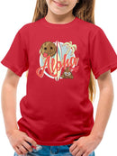 Aloha Tropical Coconut Icon Trendy Graphic T-shirt