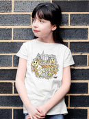 Superhero Fun Starry-Eyed Trendy Graphic Symbol T-shirt