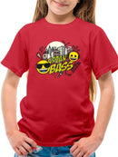Cool City Urban Bass Trendy Graphic Symbol T-shirt
