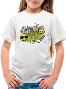 Cool City Urban Bass Trendy Graphic Symbol T-shirt