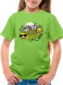 Cool City Urban Bass Trendy Graphic Symbol T-shirt