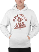 Crave The Joy Churro Art - Retro Dessert Men's Hoodie