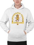 Churrofic Times Ahead Cartoon Snack Graphic - Fun Foodie Design Men's Hoodie