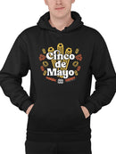 Cinco De Mayo Churros Festive Celebration Design Men's Hoodie