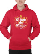 Cinco De Mayo Churros Festive Celebration Design Men's Hoodie