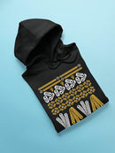 Churro Pattern Fiesta Print Graphic Men's Hoodie