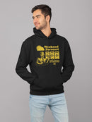 Weekend Forecast Graphic - Churro Fun Design Men's Hoodie