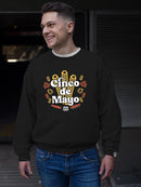 Cinco De Mayo Churros Festive Celebration Design Men's Sweatshirt