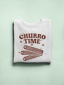 Churro Time Retro Starry Snack  Men's Sweatshirt