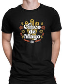 Cinco De Mayo Churros Festive Celebration Design Men's T-shirt