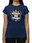 Cinco De Mayo Churros Festive Celebration Design  Women's T-shirt