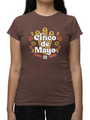 Cinco De Mayo Churros Festive Celebration Design  Women's T-shirt