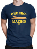 Churro-Mazing Fun Re Tro Foodie Design Men's T-shirt