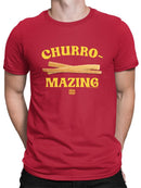 Churro-Mazing Fun Re Tro Foodie Design Men's T-shirt