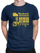 Weekend Forecast Graphic -  Churro Fun Design  Men's T-shirt