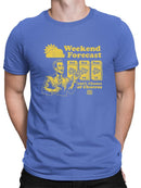 Weekend Forecast Graphic -  Churro Fun Design  Men's T-shirt